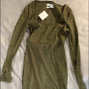 Urban outfitters long sleeve bodycon dress